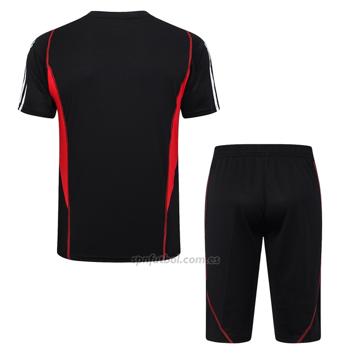 Chandal del Sao Paulo Manga Corta 2023-2024 Negro - Pantalon Corto